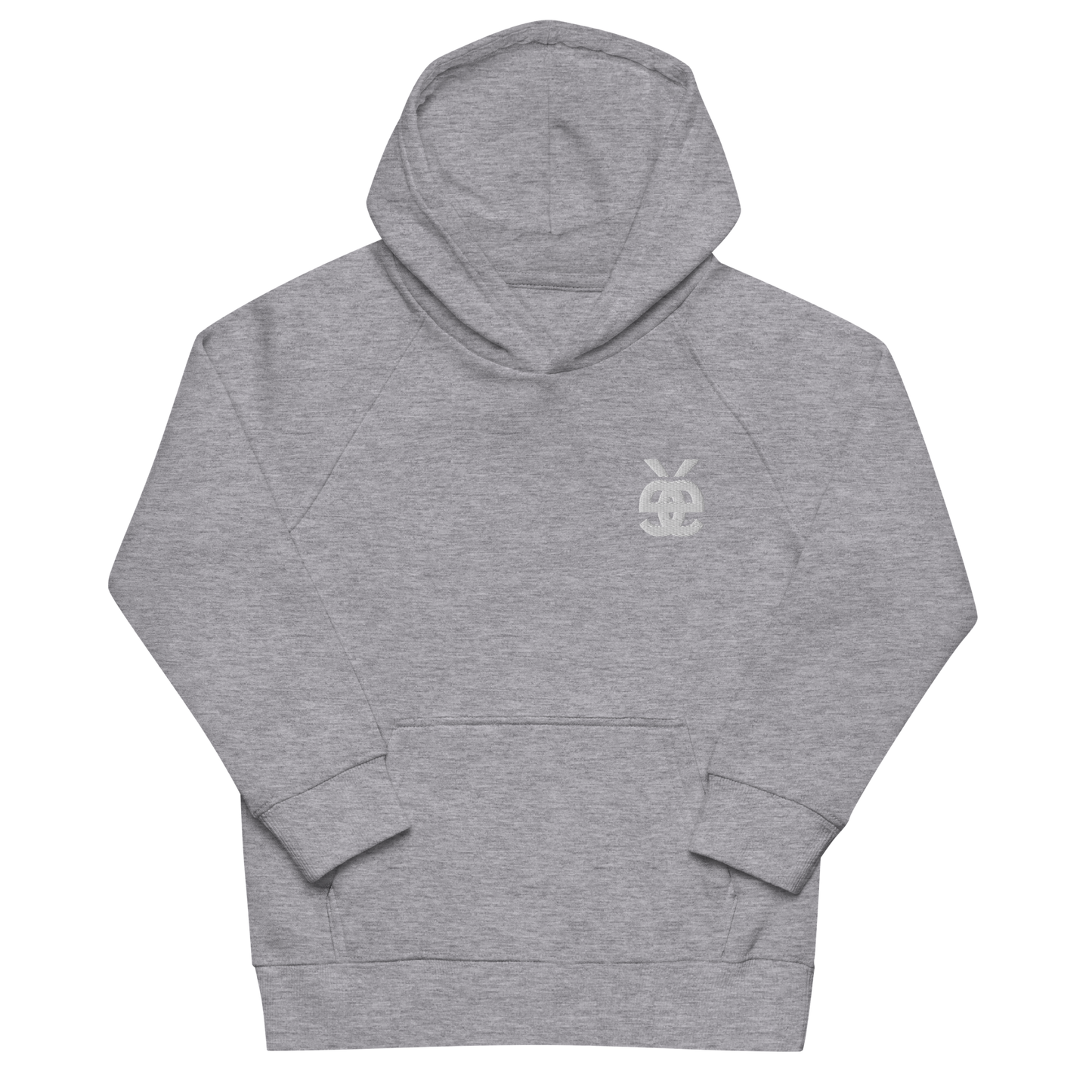 Kids eco hoodie embroidery logo Frank Libéria
